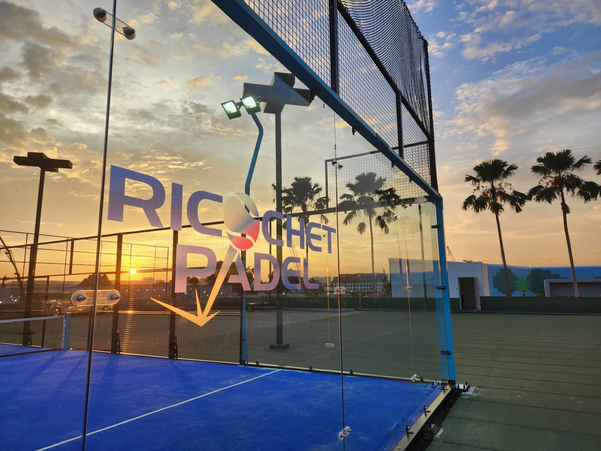 Ricochet Padel - Sentosa padel court