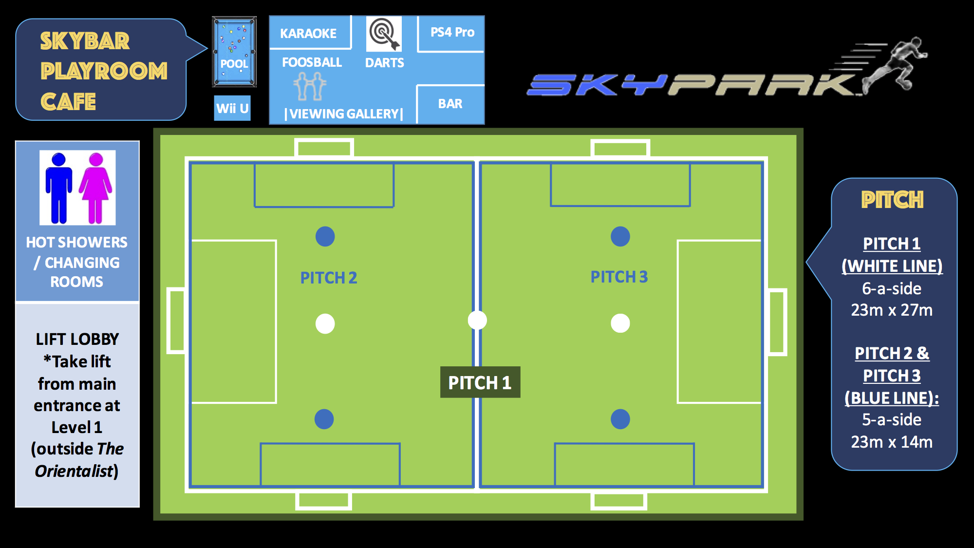 SkyPark Arena padel court